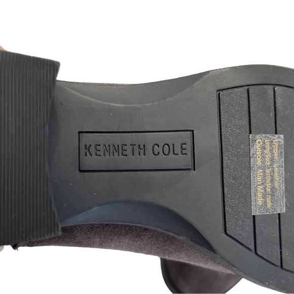 Kenneth Cole New York Dara Grey Geniune Suede Ankle Booties NWOT Size 7 - Picture 10 of 15